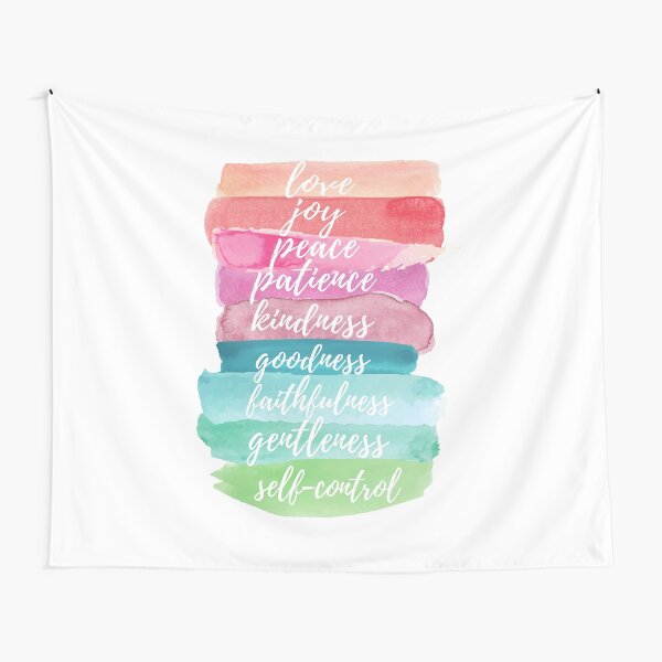 Artikel-Vorschau von Frucht des Geistes Aquarell Regenbogen Design, designt und verkauft von palmsandprints2.