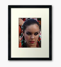 Mexican Beauty - Belleza Mexicana Framed Print