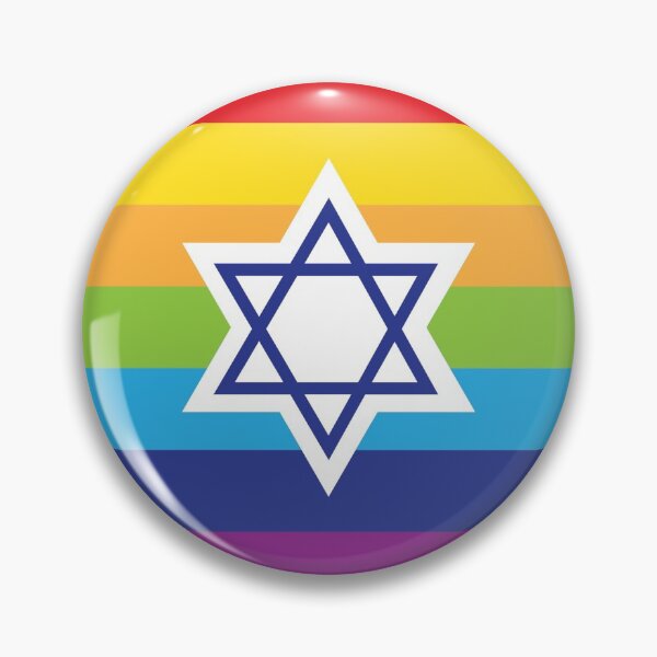Item preview, Rainbow Jewish LGBTQ Face Mask designed and sold by Boaz Kimelman.