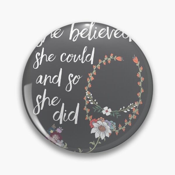 Item preview, She Believed designed and sold by madeofoutrspace.