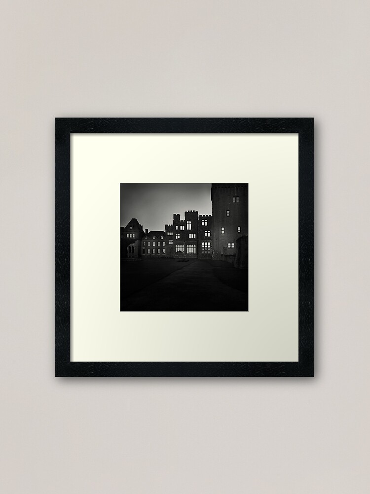 Thumbnail 2 of 7, Framed Art Print, Darkness designed and sold by kalua.