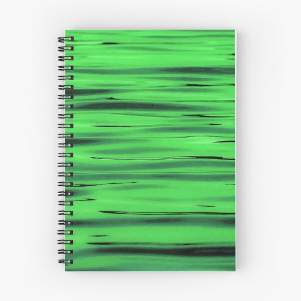 Item preview, Artistic rendering ripples of waters Radnor Lake green designed and sold by PhotoCaptures.