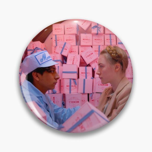 Item preview, The Grand Budapest Hotel (Wes Anderson) Saoirse Ronan cinema designed and sold by cinemartistic.
