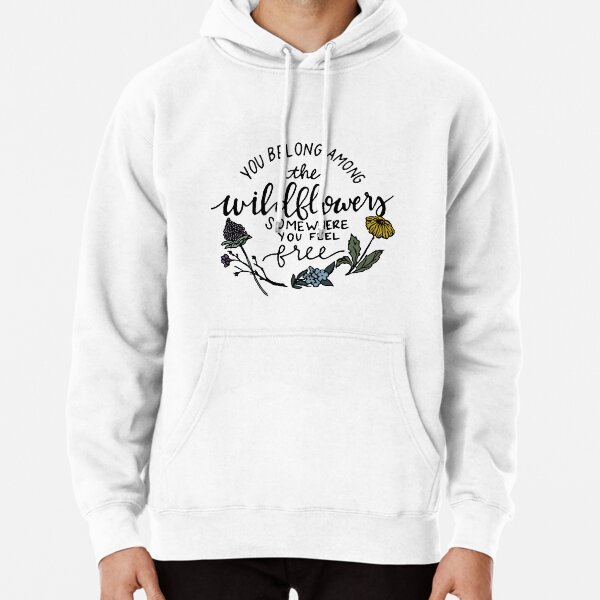 Among the Wildflowers Pullover Hoodie