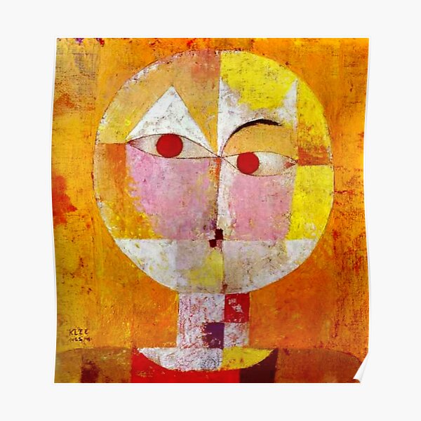 "Senecio" | Art chef-d'œuvre de Paul Klee Poster