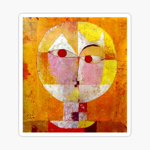 Item preview, "Senecio" | Abstract Portrait of a Man by Paul Klee  designed and sold by Gascondi.
