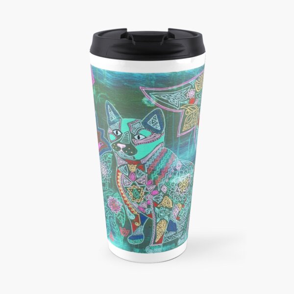 Garden Kitty Travel Mug