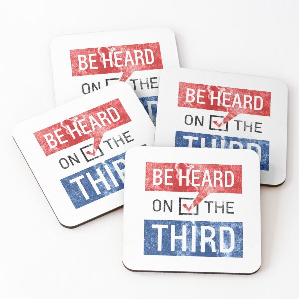 Item preview, Be Heard On The Third - Vote This November Third 2020 designed and sold by bonmotto.