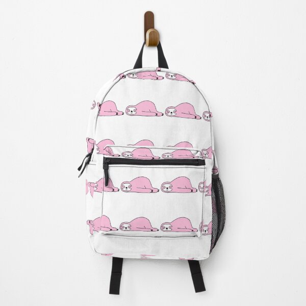 Item preview, Cute pink Lazy sloth designed and sold by Riki-art.