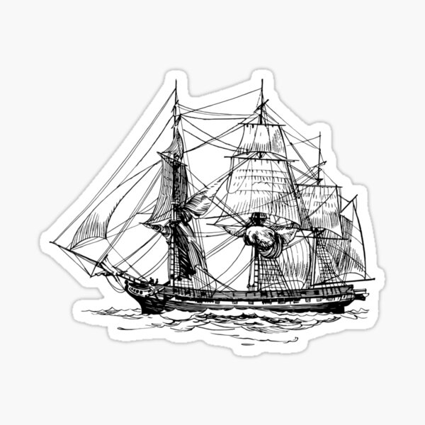 Item preview, Antique Frigate designed and sold by Nielsendk.