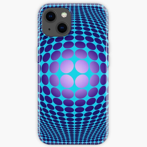 Victor Vasarely Homage 61 iPhone Soft Case