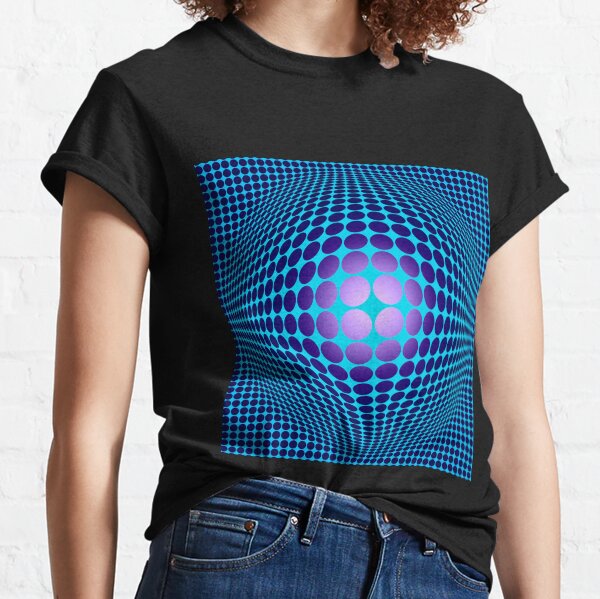 Victor Vasarely Homage 61 Classic T-Shirt