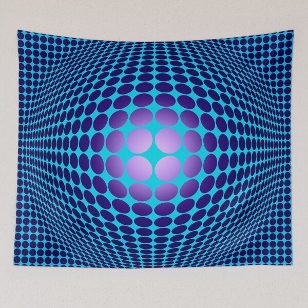 Item preview, Victor Vasarely Homage 61 designed and sold by Salocin.