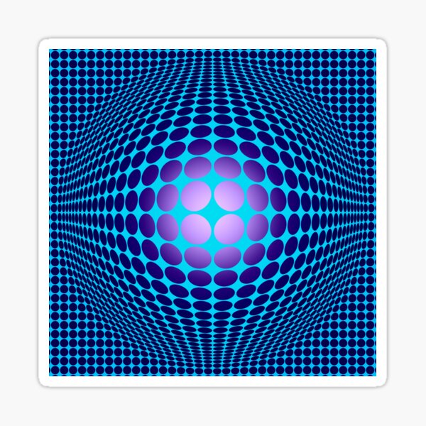Item preview, Victor Vasarely Homage 61 designed and sold by Nicolas Roughton.