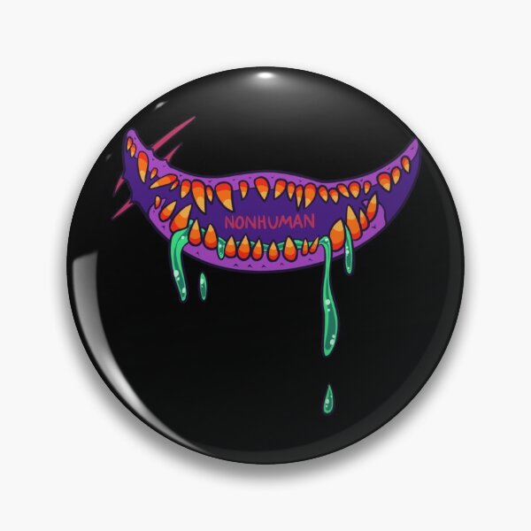 Item preview, creepy nonhuman monster mouth designed and sold by Y-face-masks.