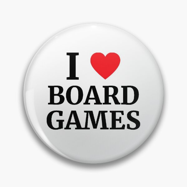 Item preview, I Love Board Games Heart  designed and sold by Vanover Designs.