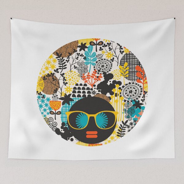 Item preview, Afro Lady designed and sold by CLRPhoto.
