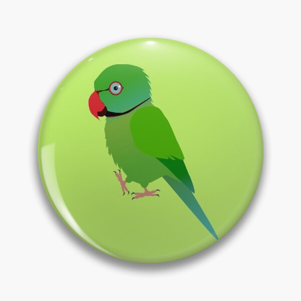 Item preview, Cute Indian ringneck parakeet designed and sold by Bwiselizzy.
