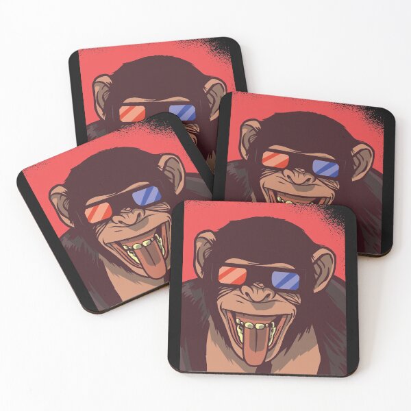 Item preview, Cool Retro Monkey designed and sold by DavinciStore21.
