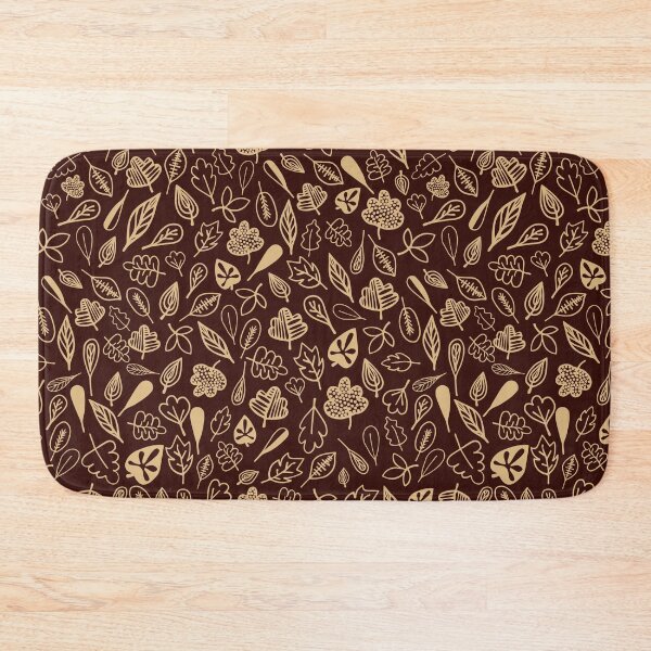 Item preview, leaf pattern brown and yellow designed and sold by Tanya-GR.