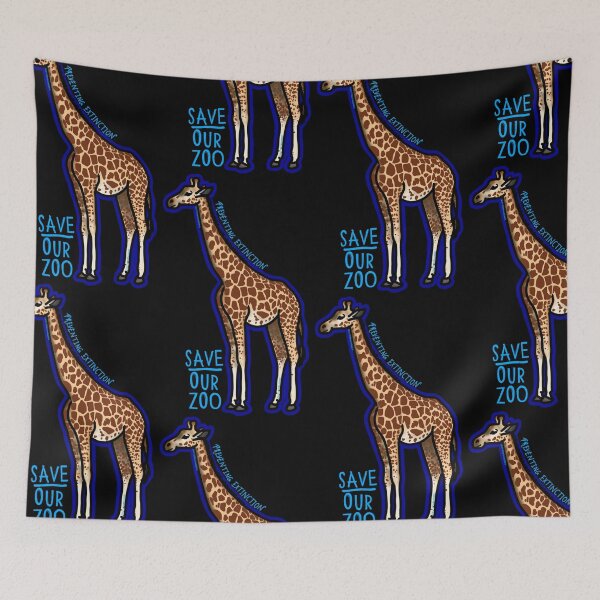 Item preview, Day 10- Cartoon Rothschild Giraffe designed and sold by CelticDragoness.