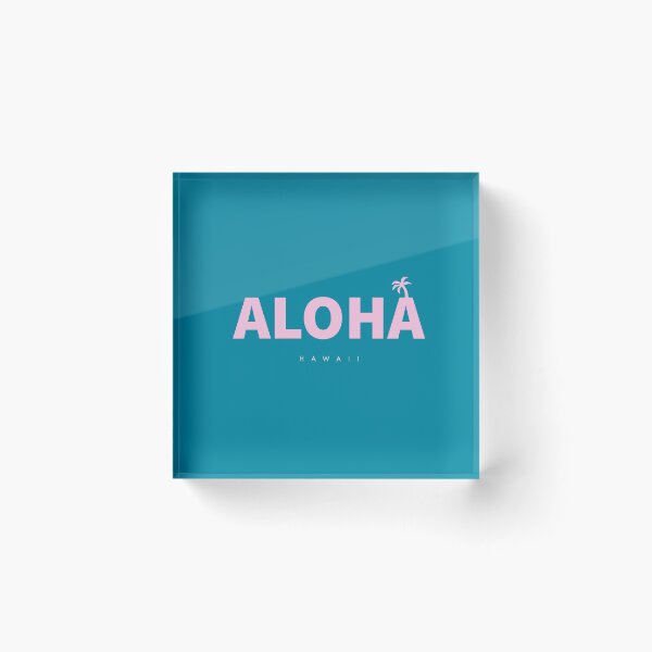 Item preview, ALOHA - PINKY - HAWAII - POSTER - MINIMALIST DESIGN designed and sold by Tropical Blood.
