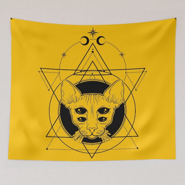 Item preview, Shpynx Cat (Black) designed and sold by SoulArtLove.