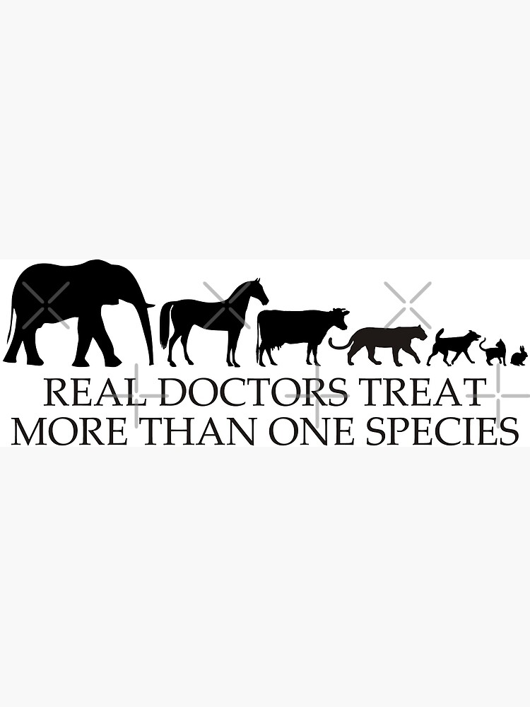 Real Doctors Treat More Than One Species Veterinarian Shirt Real Doctors Treat More Than One Species Veterinarian Shirt