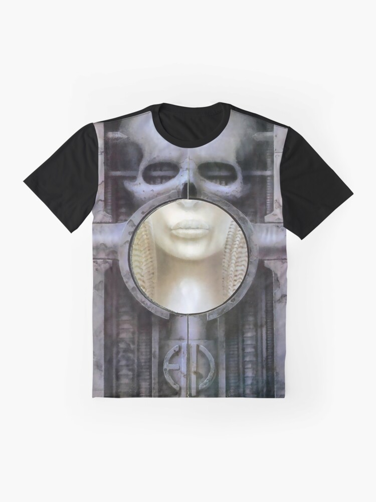 Alternate view of Emerson Lake and Palmer - Brain Salad Surgery Graphic T-Shirt