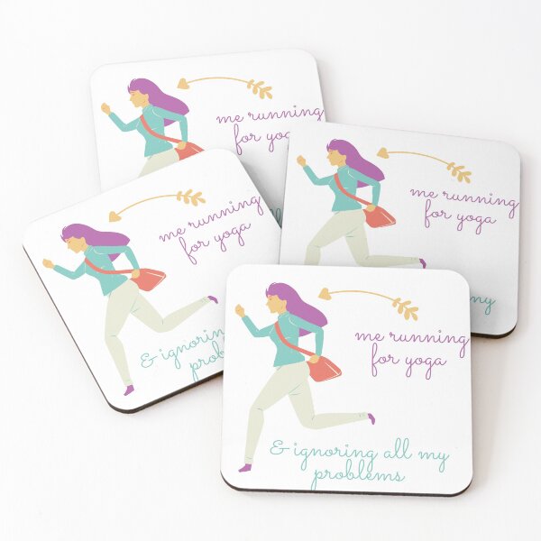 Item preview, Running For Yoga designed and sold by Anna Gieron.