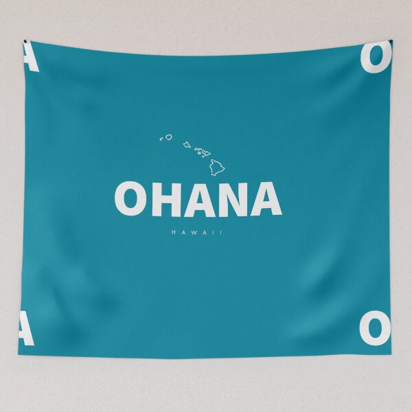 Item preview, OHANA - PINKY - HAWAII - POSTER - MINIMALIST DESIGN - FAMILY  designed and sold by Tropical Blood.