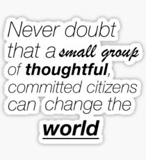 Never doubt Sticker
