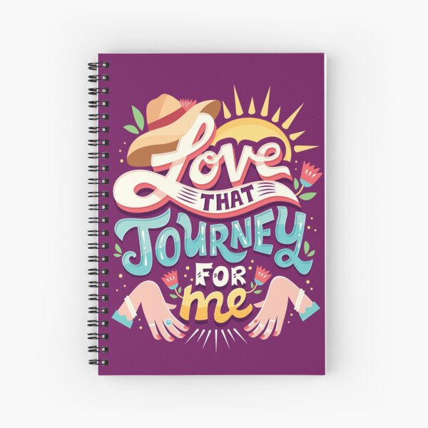 Love that journey for me Spiral Notebook