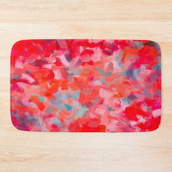 Item preview, splash painting texture abstract background in red green designed and sold by Mrvell.