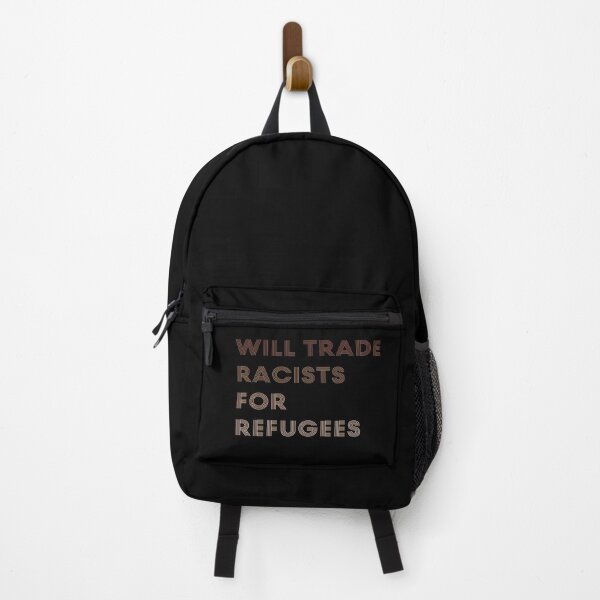Item preview, Will Trade Racists for Refugees African American designed and sold by kindxinn.