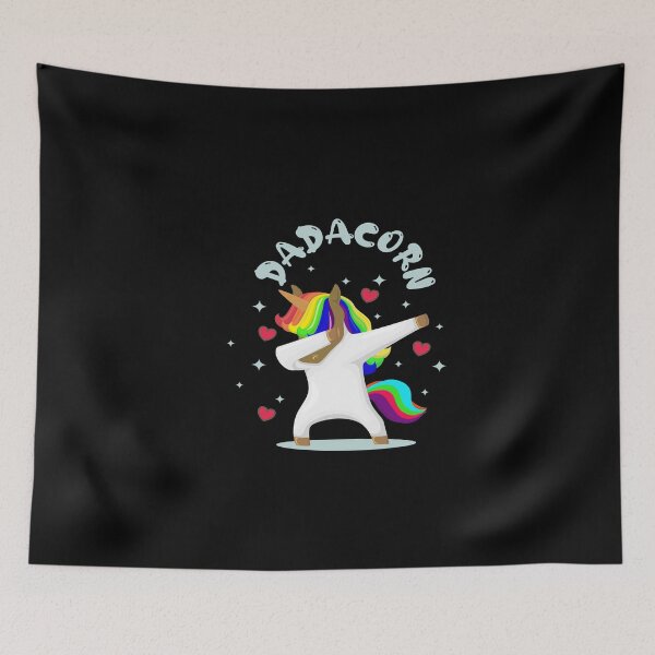 Item preview, Dadacorn Daddy Unicorn Dabbing Gift cute designed and sold by Designs That Speak ✨.