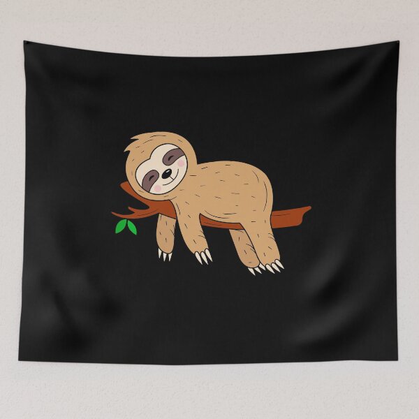 Item preview, Funny sloth on tree designed and sold by samshirts.