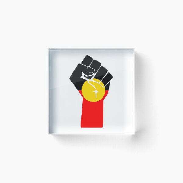 Item preview, Black Lives Matter - Aboriginal Flag designed and sold by Emmbrawl.