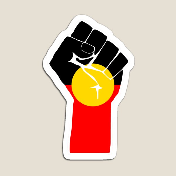 Item preview, Black Lives Matter - Aboriginal Flag designed and sold by Emmbrawl.