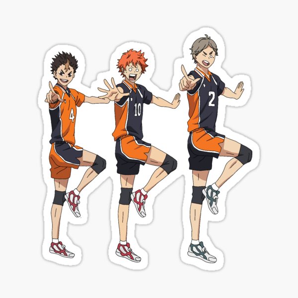 haikyu stickers redbubble