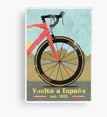 Vuelta a España Bike Canvas Print