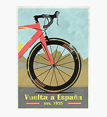 Vuelta a España Bike Photographic Print