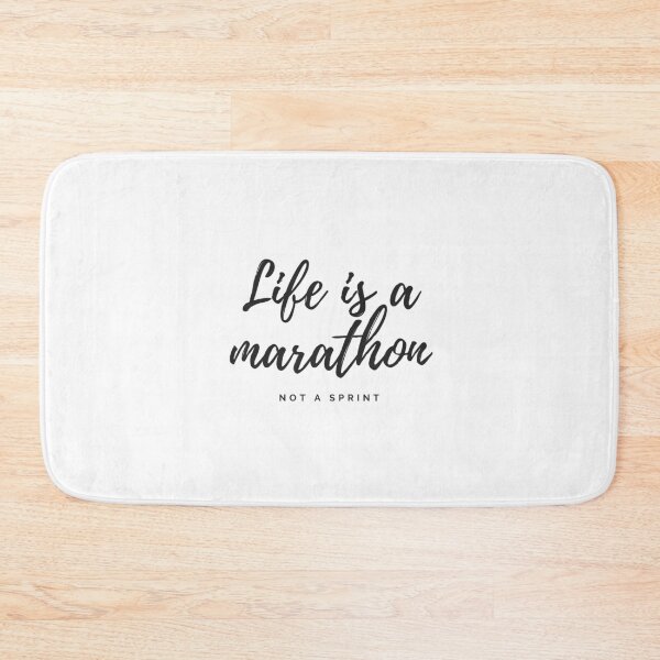 Item preview, Life is a marathon, not a sprint designed and sold by EnlightParis.