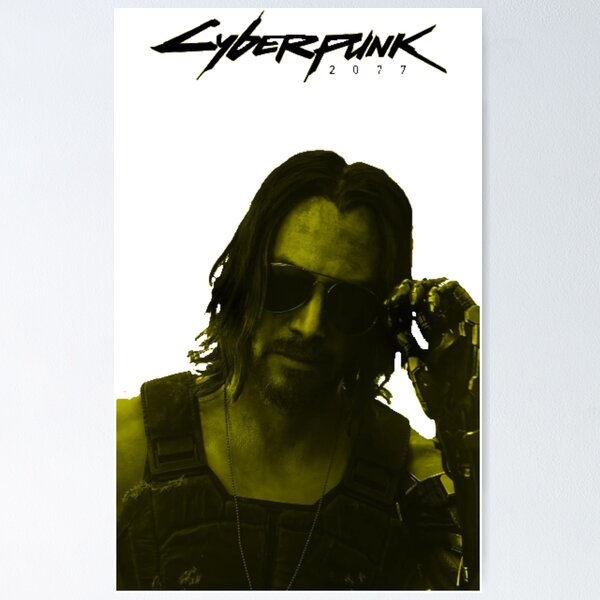 Artikel-Vorschau von Johnny Silverhands so keanu reeves, designt und verkauft von ProfMeru.