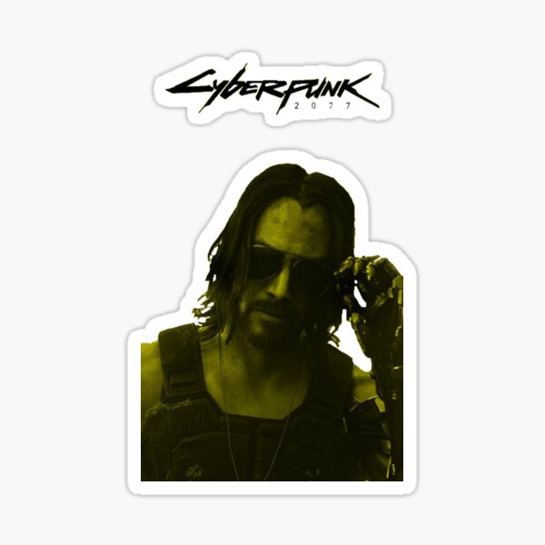 Artikel-Vorschau von Johnny Silverhands so keanu reeves, designt und verkauft von ProfMeru.