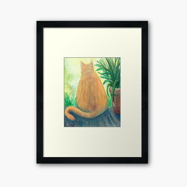 Liz at the Window Framed Art Print