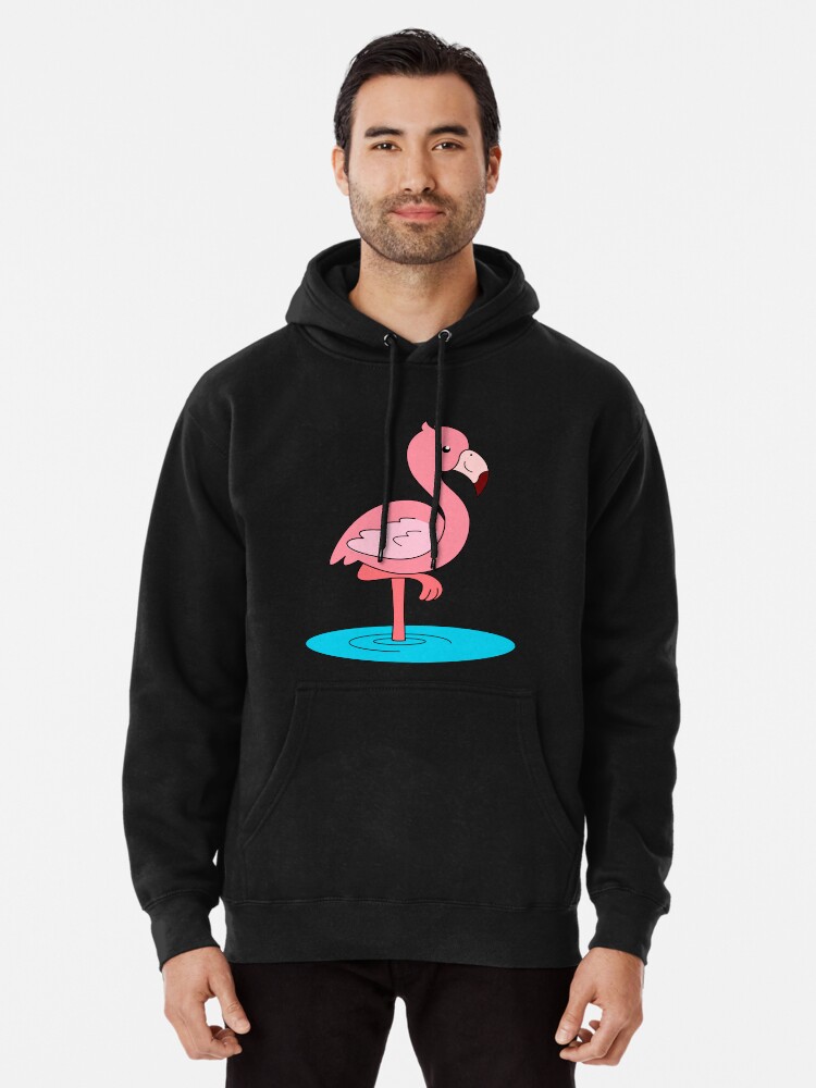 Mens discount flamingo hoodie