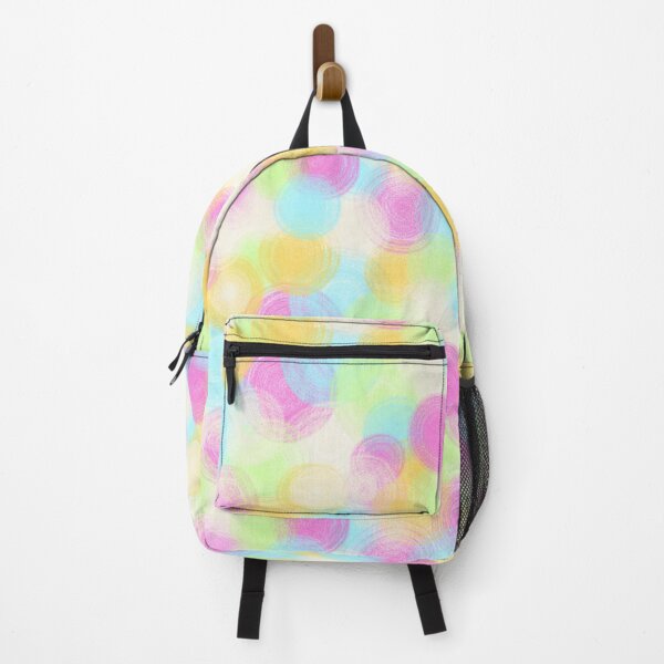 Item preview, Abstract drawing with circles in pastel colors designed and sold by lamarmarina.