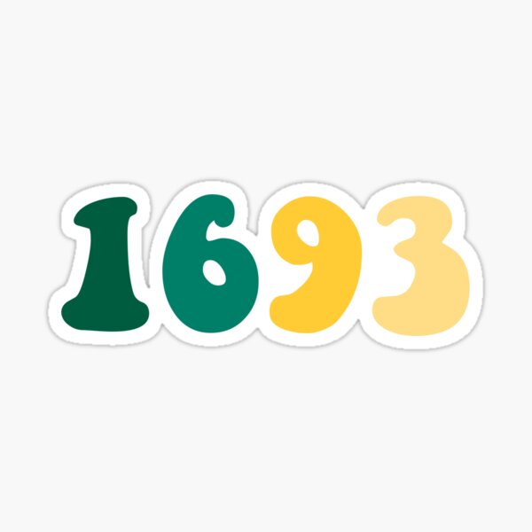 1693 William and Mary Sticker