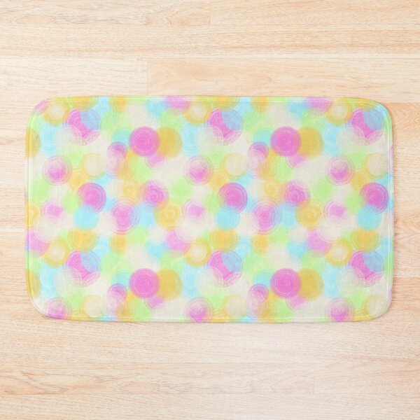 Item preview, Abstract drawing with circles in pastel colors designed and sold by lamarmarina.